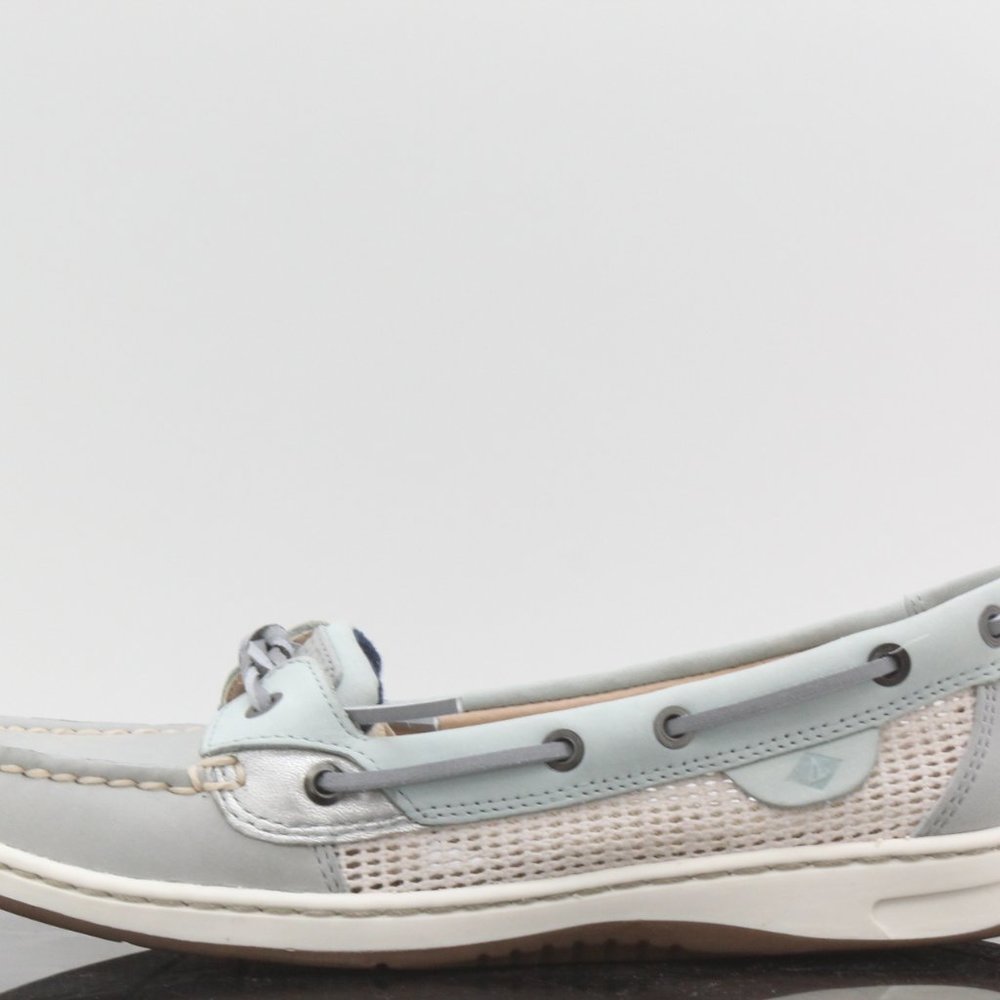Sperry Women's Angelfish Varsity Boat Shoe GREY